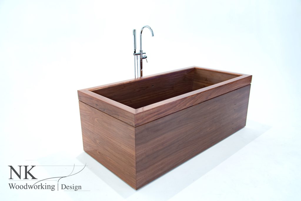 rectangle, wood, bath