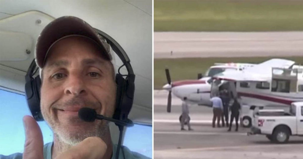 How a passenger with no flight experience landed a plane in a nosedive...
